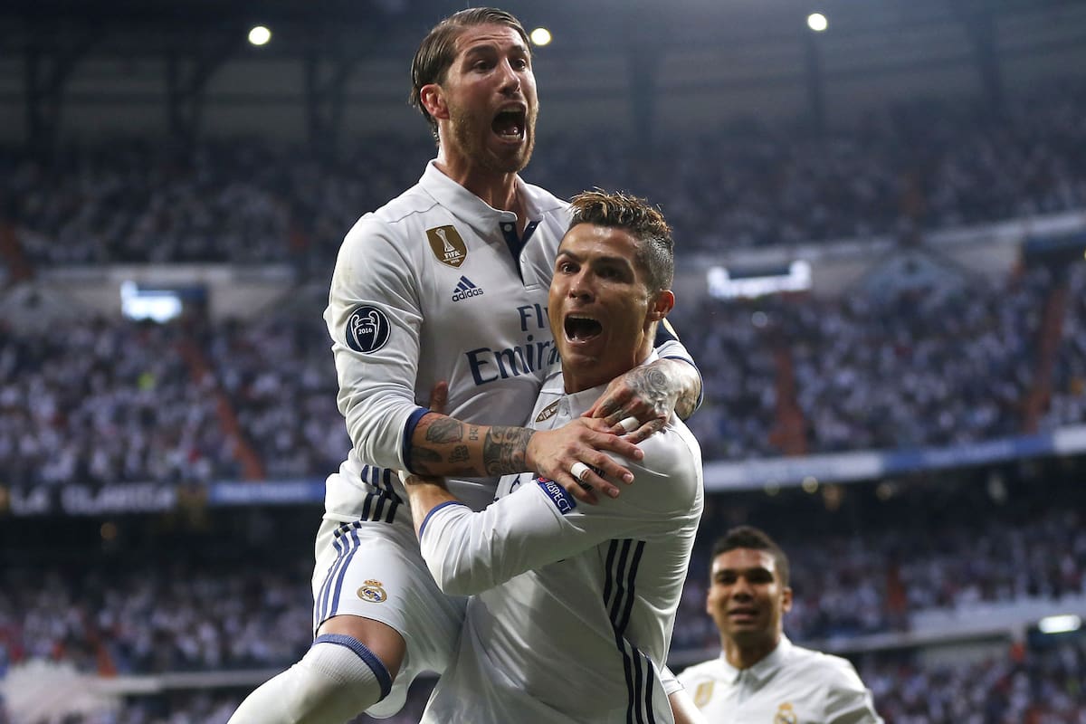 Cristiano Ronaldo y Sergio Ramos