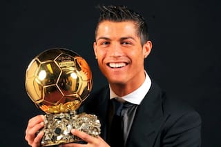 Cristiano Ronaldo superó a Messi y ganó la distinción al "Mejor Balón de Oro de todos los tiempos"