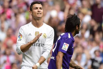 Cristiano fue puro lamento ante Málaga