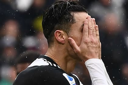 Cristiano se lamentó ayer por el empate de Juventus ante Sassuolo