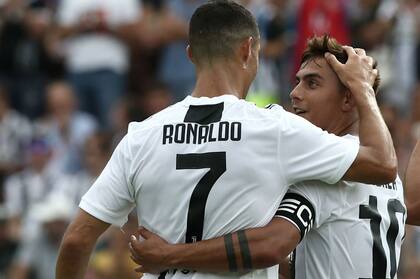 Cristiano y Dybala; en la última etapa en Juventus, Paulo incluso fue capitán