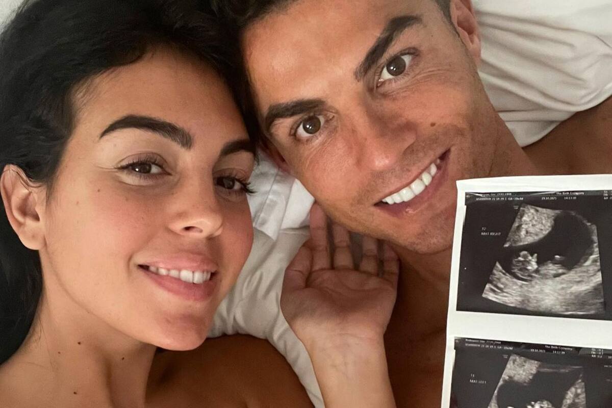 Cristiano y Georgina anunciaron que serán papás de mellizos hace un mes y medio aproximadamente