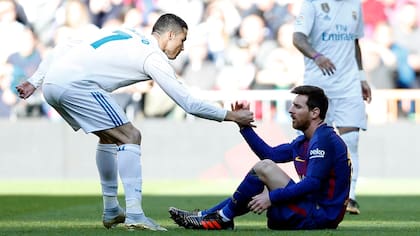 Cristiano y Messi fueron protagonistas del clásico