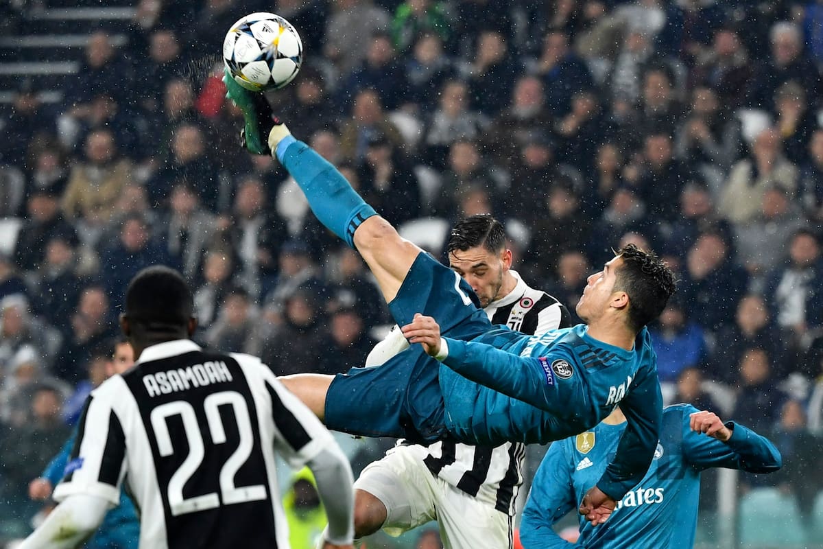 Cristiano y su lujo ante Juventus