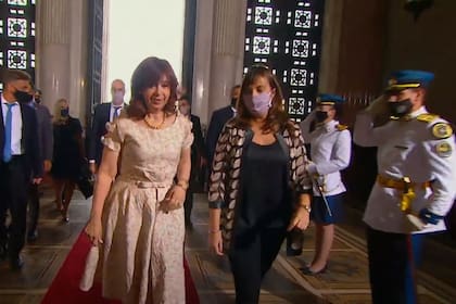 La expresidenta ya está en el recinto para escuchar el discurso de Alberto Fernández