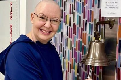 Cristina Balan terminó su tratamiento de cáncer de mama.