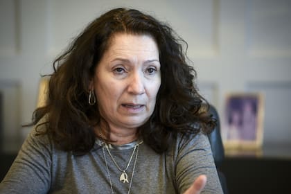 Cristina Caamaño, ex rectora de la Universidad Nacional Madres de Plaza de Mayo