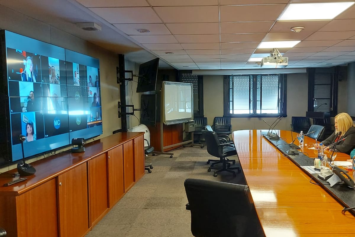 Cristina Caamaño, interventora de la AFI se reunió con familiares de víctimas del ARA San Juan