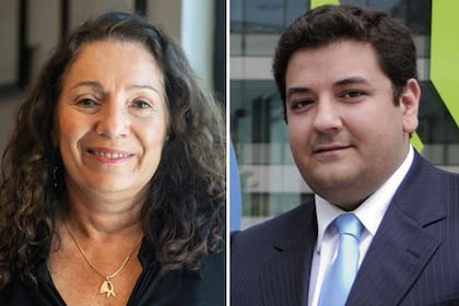 Cristina Caamaño y Juan Martín Mena