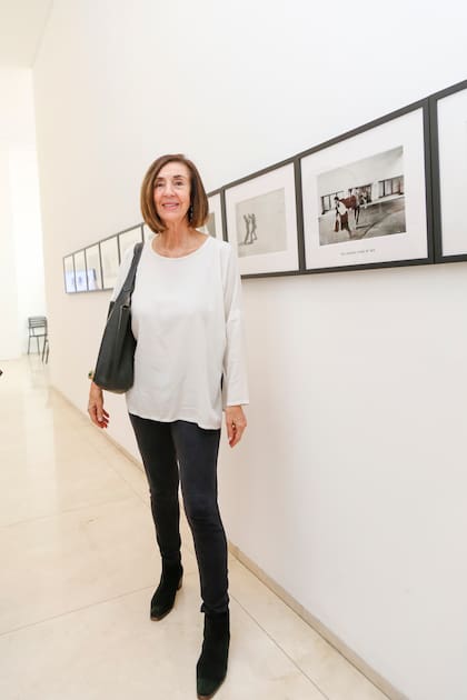 Cristina Carlisle, directora de Christie's Argentina y Uruguay. Durante la mañana, Eduardo Costantini recordó los remates en las grandes casas de arte donde, por consejo de Ricardo Esteves, "terminé comprando obras que ni siquiera quería y que hoy son mencionadas y reconocidas por curadores de todo el mundo"