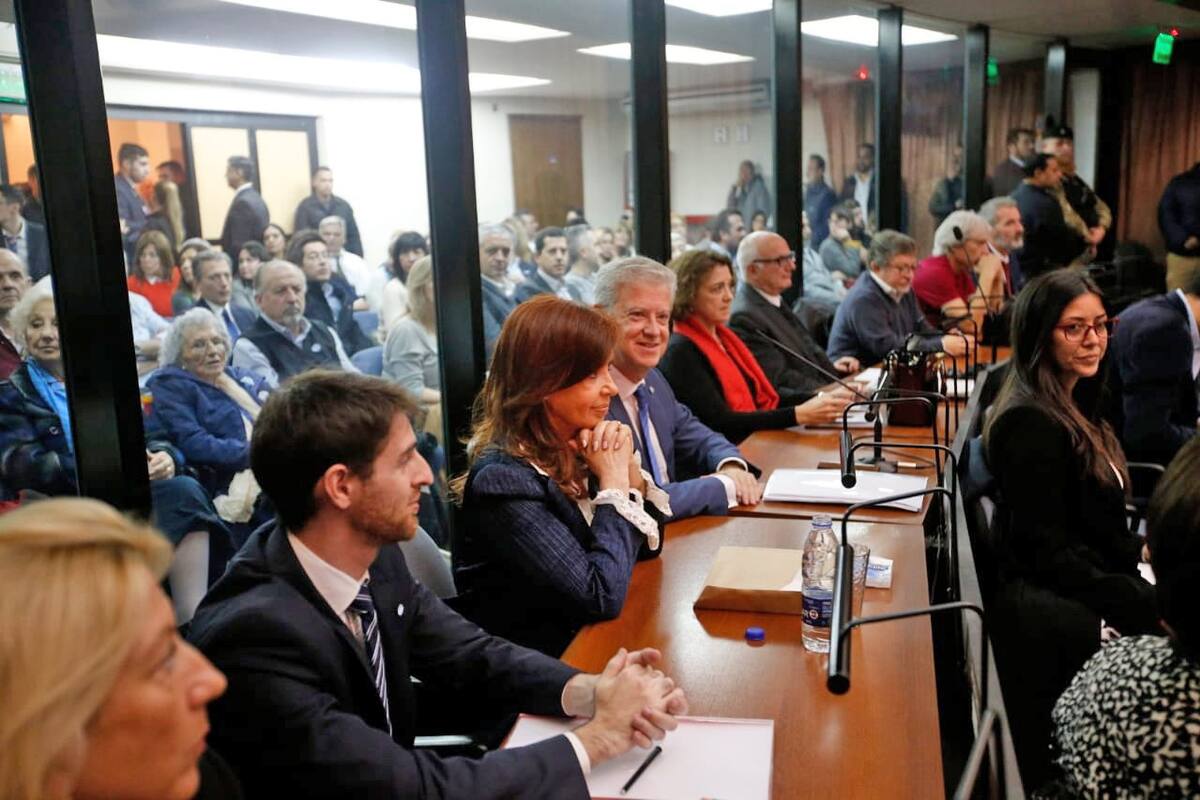 Cristina en Comodoro Py