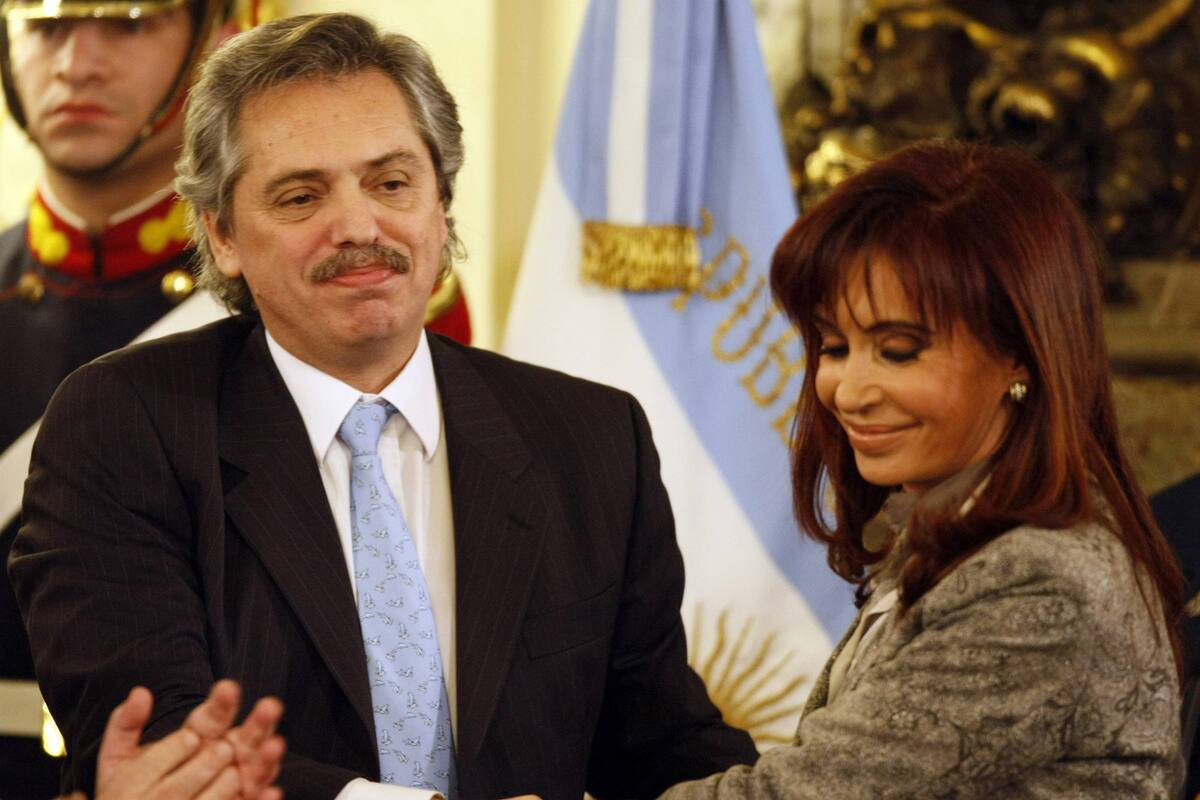 Cristina Fernandez de Kirchner Alberto Fernandez Casa Rosada