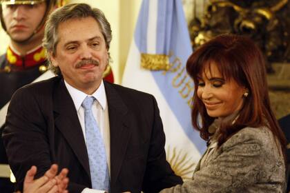 Cristina Fernandez de Kirchner Alberto Fernandez Casa Rosada