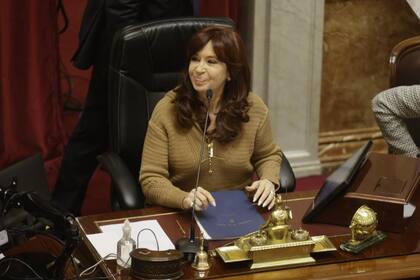 Cristina Fernández de Kirchner, en la última sesión del Senado antes del ataque contra su vida