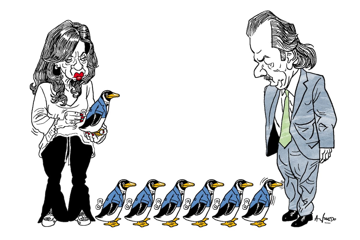 Cristina Fernández de Kirchner y Juan Carlos Maqueda