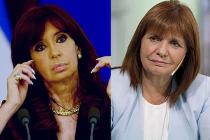 Cristina Fernández de Kirchner y Patricia Bullrich