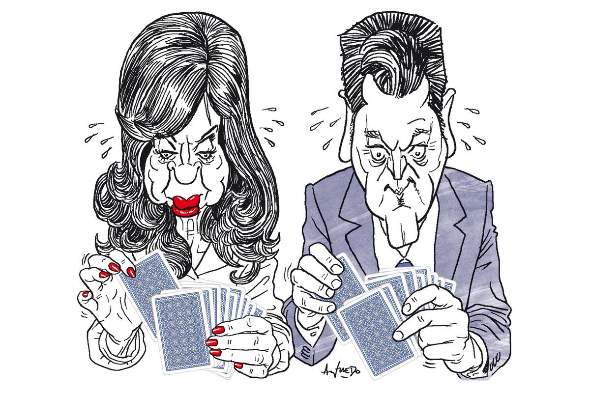 Cristina Fernández de Kirchner y Sergio Massa