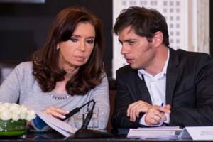 Cristina Kichner y Axel Kicillof
