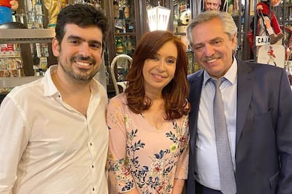 Cristina Kirchner, Alberto Fernández y Juan Manuel Valdéz