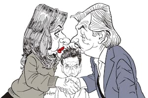 Cristina Kirchner, Alberto Fernández y Sergio Massa