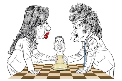 Cristina Kirchner, Ariel Lijo y Javier Milei