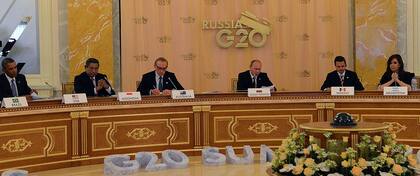 Cristina Kirchner, asiste al segundo día de la cumbre del G20