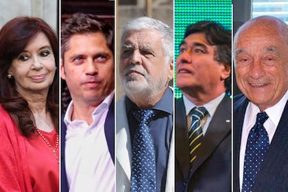 Cristina Kirchner, Axel Kicillof, Julio De Vido, Carlos Zannini y Enrique Eskenazi