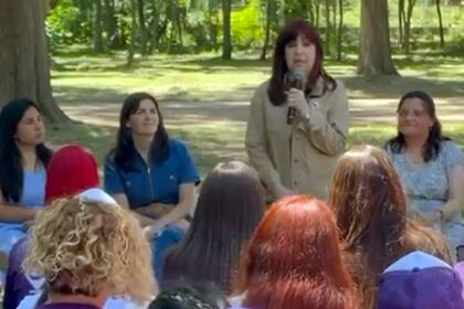 Cristina Kirchner en Moreno