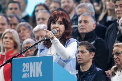 Cristina Kirchner en el acto del 25 de Mayo