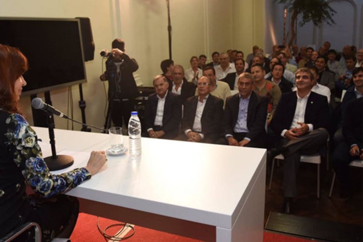 Cristina Kirchner en el Instituto Patria