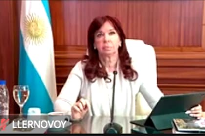 Cristina Kirchner en el juicio por la causa vialidad