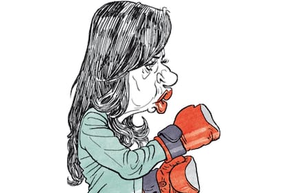 Cristina Kirchner, en guardia, aunque sepa que no le asiste la razón