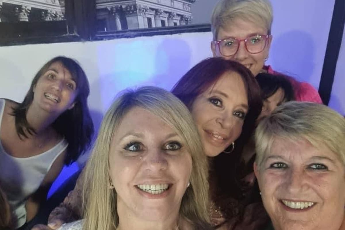 Cristina Kirchner, en la cena del bloque del Frente de Todos
