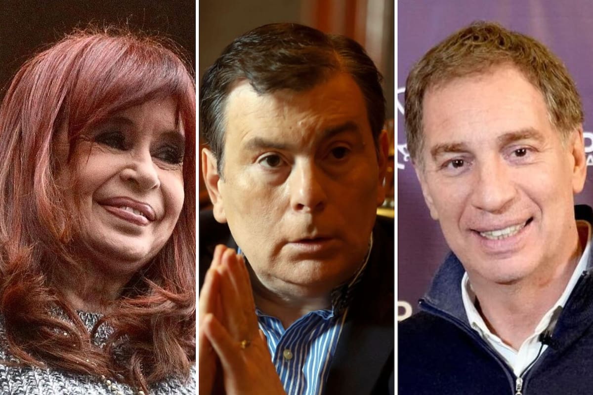 Cristina Kirchner, Gerardo Zamora y Diego Santilli