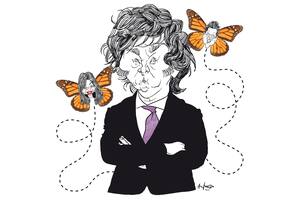 Cristina Kirchner, Javier Milei y Sergio Massa