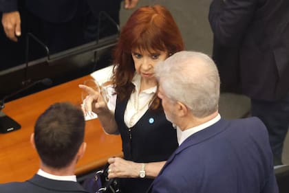 Cristina Kirchner junto a su abogado Carlos Beraldi