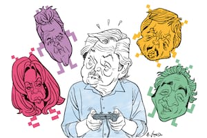 Cristina Kirchner, Sergio Massa, Alberto Fernández, Máximo Kirchner y Andrés Larroque