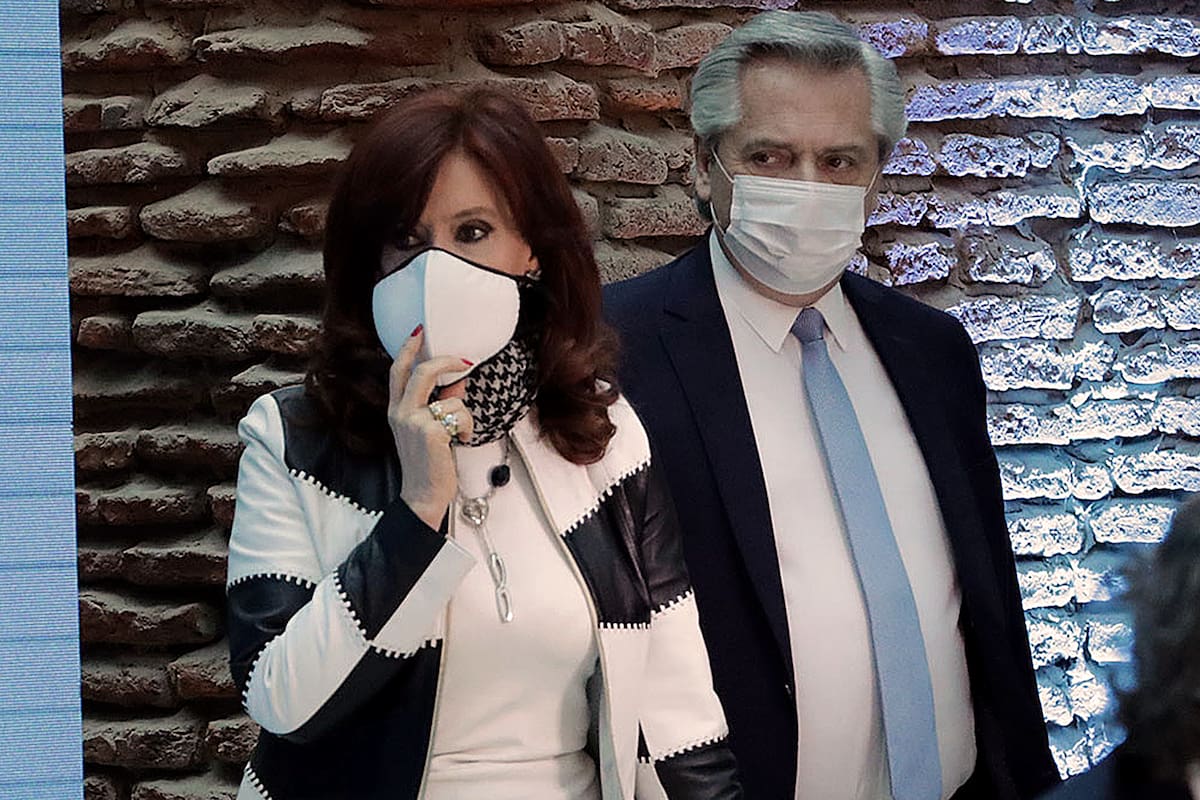 Cristina Kirchner y Alberto Fernández