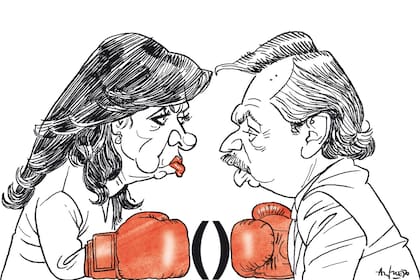 Cristina Kirchner y Alberto Fernández
