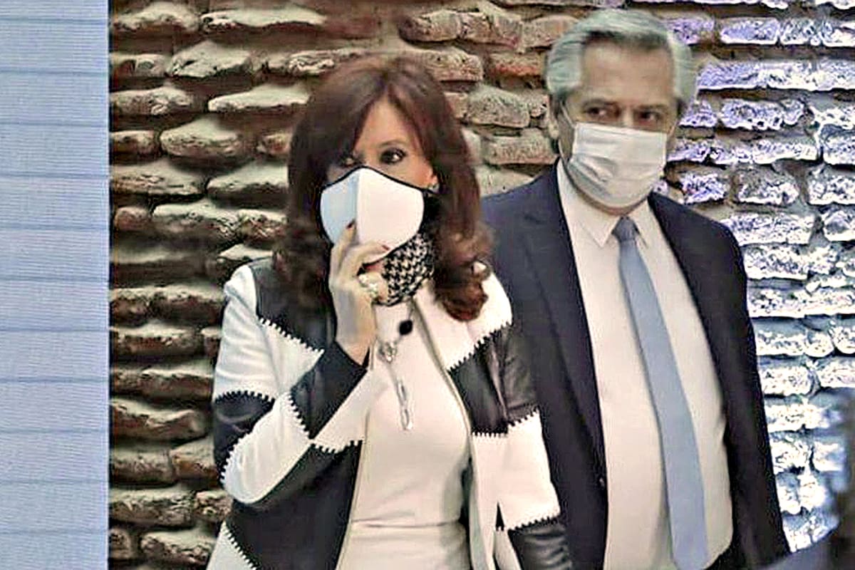 Cristina Kirchner y Alberto Fernández