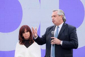 Cristina Kirchner y Alberto Fernández