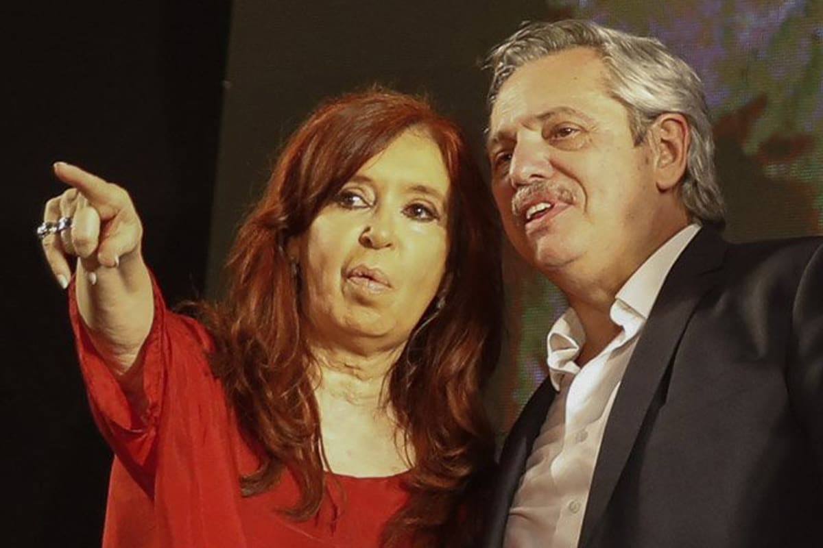 Cristina Kirchner y Alberto Fernández