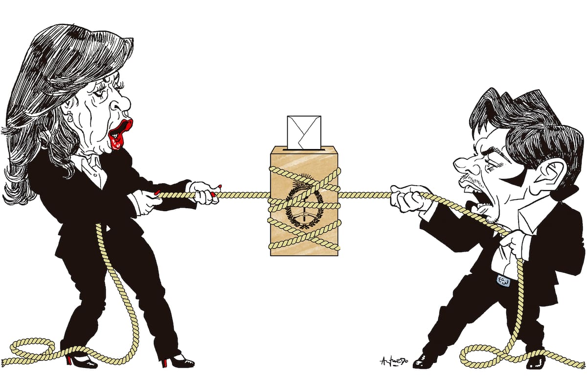 Cristina Kirchner y Axel Kicillof
