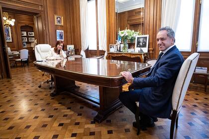 Cristina Kirchner y Daniel Scioli