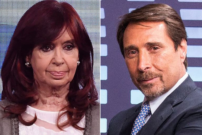 Rechazaron una demanda de Cristina Kirchner contra el periodista Eduardo Feinmann - LA NACION