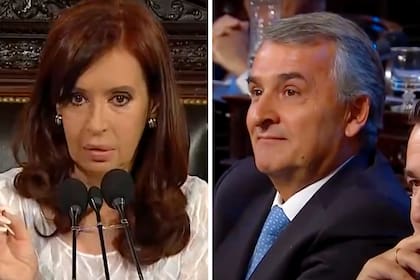 Cristina Kirchner y Gerardo Morales