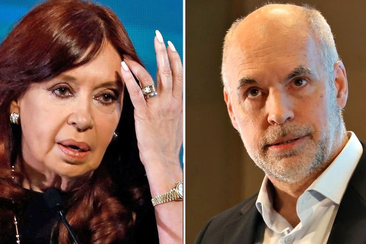 Cristina Kirchner y Horacio Rodríguez Larreta