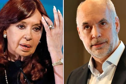 Cristina Kirchner y Horacio Rodríguez Larreta