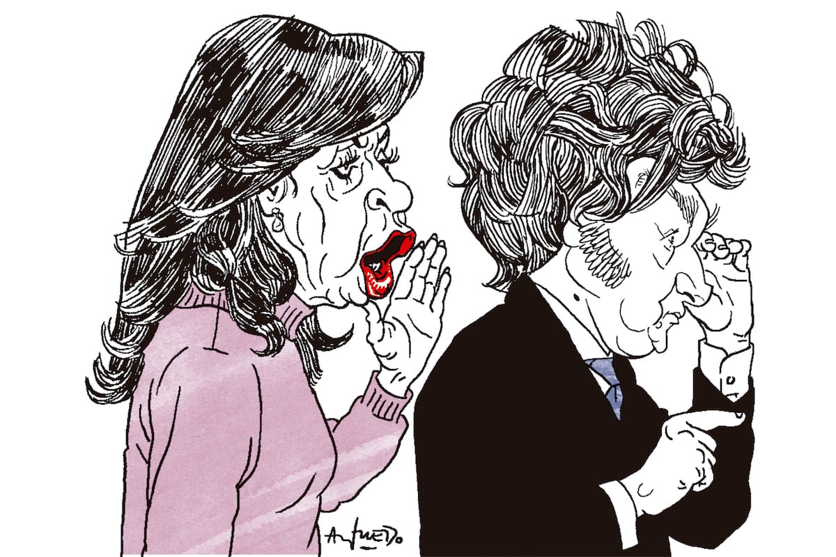 Cristina Kirchner y Javier Milei