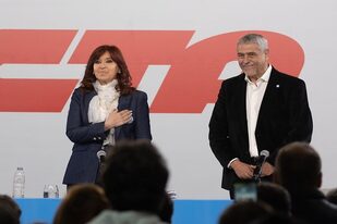 Cristina Kirchner y Jorge Ferraresi